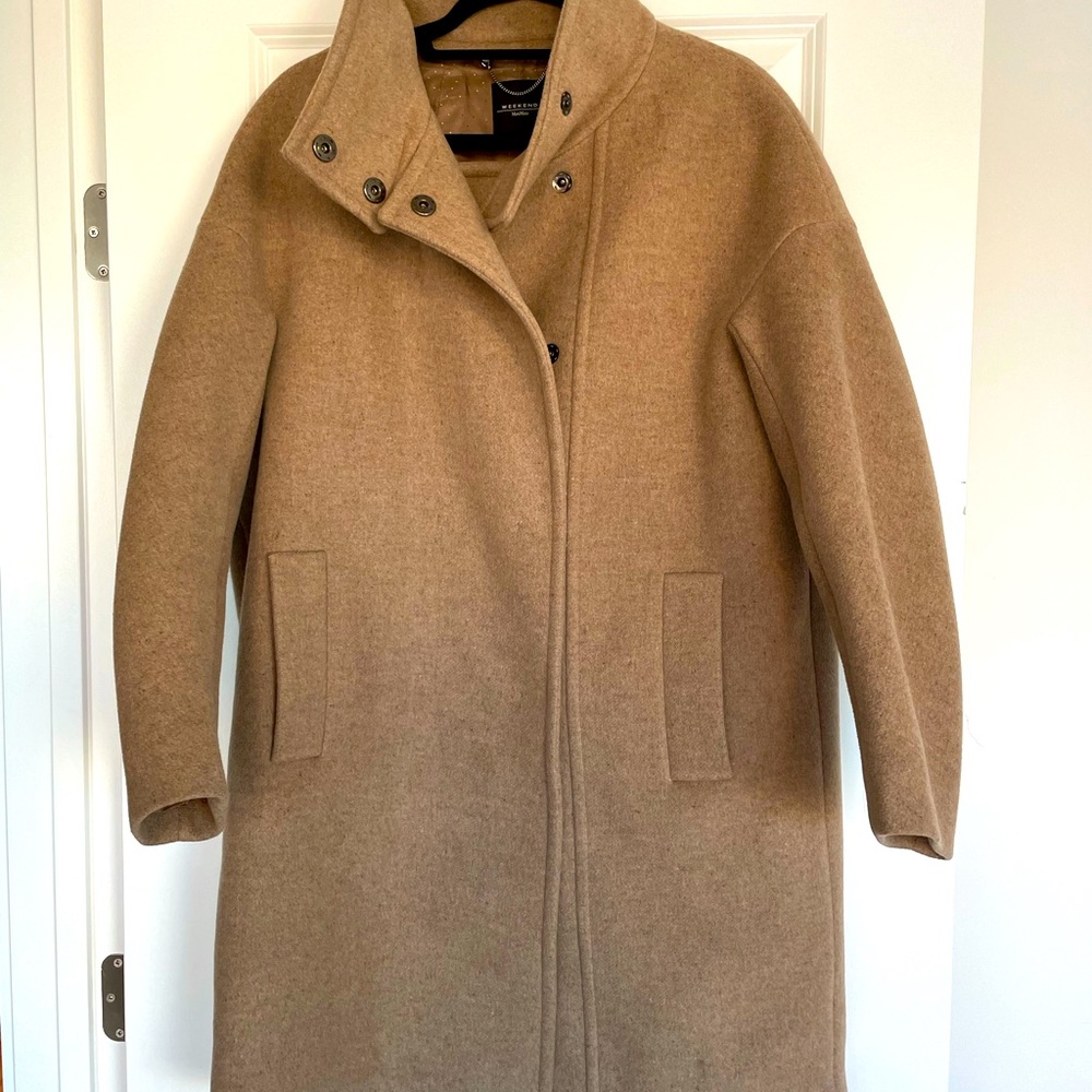 Weekend Max Mara Wool Cocoon Coat